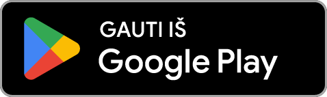 Atsisiųskite programėlę „Google Play“